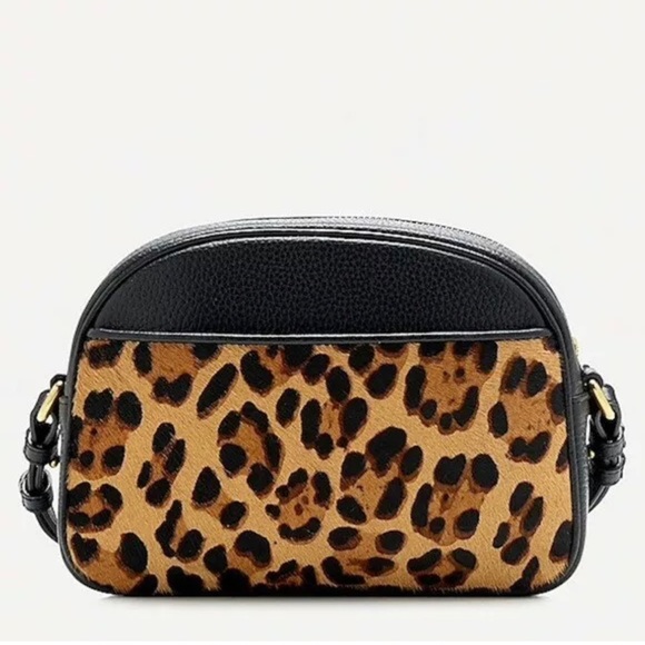 J. Crew Devon Leopard Calf Hair Bag - Picture 3 of 6